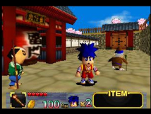 Screenshot på Mystical Ninja Starring Goemon