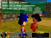 Screenshot på Mystical Ninja Starring Goemon