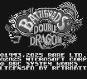 Screenshot på Battletoads & Double Dragon Game Boy Collectors Edition (Retro-bit)