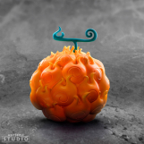 Screenshot på AbyStyle One Piece Devil Fruit Replica - Flame Flame Fruit