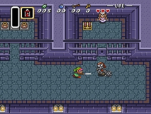Screenshot på The Legend of Zelda A Link To The Past  (Japanskt)