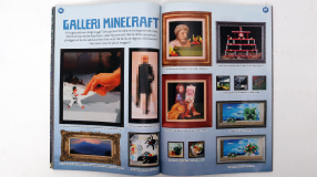 Screenshot på Robot Presenterar Minecraft Samlingsalbum