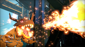 Screenshot på Digimon Story Time Stranger