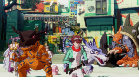 Screenshot på Digimon Story Time Stranger