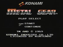 Screenshot på Metal Gear (inkl. Shark Protectors & Bergsala)