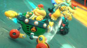 Screenshot på Mario Kart World (Bergsala UK4)