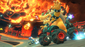 Screenshot på Mario Kart World (Bergsala UK4)