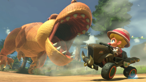 Screenshot på Mario Kart World (Bergsala UK4)