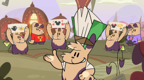 Screenshot på Disney Illusion Island Starring Mickey & Friends