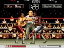 Screenshot på James Buster Douglas Knockout Boxing (Amerikansk Version)