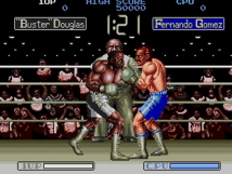 Screenshot på James Buster Douglas Knockout Boxing (Amerikansk Version)