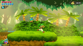 Screenshot på Wonder Boy - Asha in a Monster World Limited Edition (Strictly Limited)