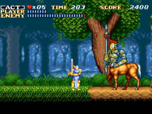 Screenshot på Actraiser (Japansk Version)