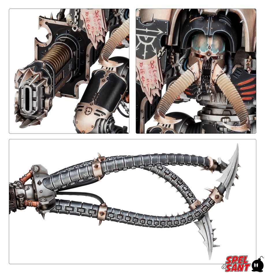 Warhammer 40K Chaos Knights - Knight Ruinator - Spel & Sånt: The