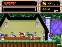 Screenshot på Wonder Boy In Monster World (Svensk Version)
