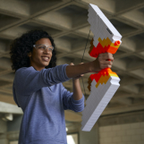 Screenshot på NERF MineCraft Sabrewing