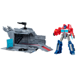 Screenshot på Transformers EarthSpark Optimus Prime Battle Base Trailer