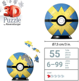 Screenshot på Ravensburger Pokemon Pokeball Puzzle-Ball Quick Ball (55 Bitar)