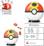 Screenshot på Ravensburger Pokemon Pokeball Puzzle-Ball Repeat Ball (55 Bitar)