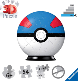 Screenshot på Ravensburger Pokemon Pokeball Puzzle-Ball Great Ball (55 Bitar)