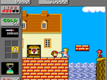 Screenshot på Wonder Boy In Monster Land