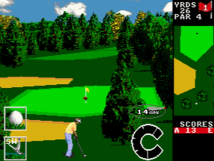 Screenshot på World Class LeaderBoard Golf (Amerikansk Version)