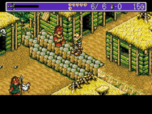 Screenshot på Landstalker The Treaures of King Nole