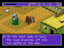 Screenshot på Landstalker The Treaures of King Nole