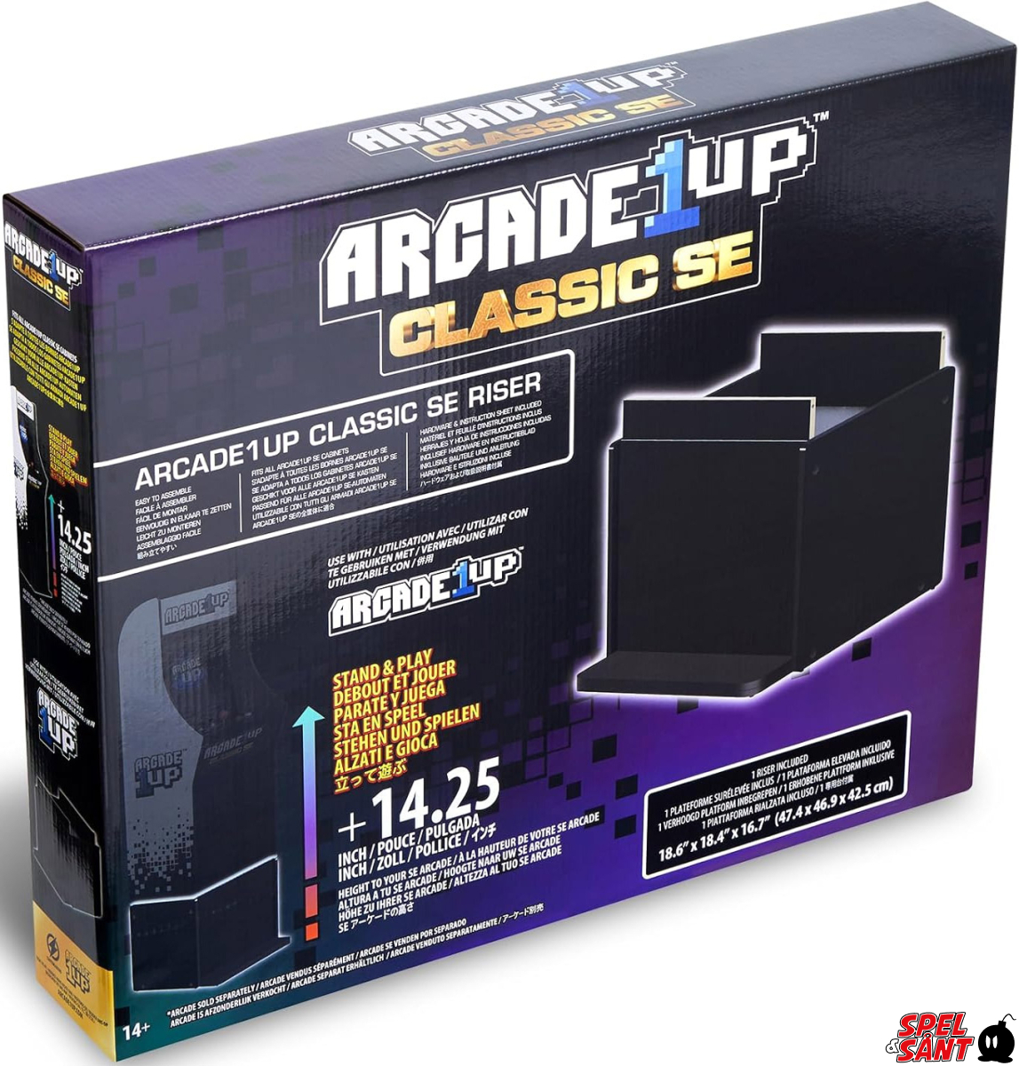 Arcade1Up Classic Arcade Riser Slim Edition - Spel & Sånt: The video ...