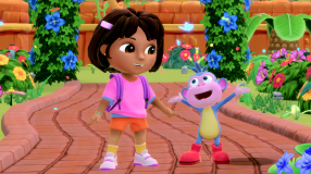 Screenshot på Dora Rainforest Rescue