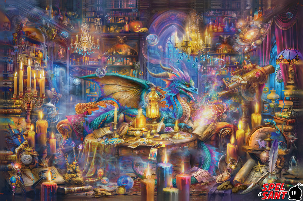 Dragons Library (3000 bitar) - Spel & Sånt: The video game store with ...