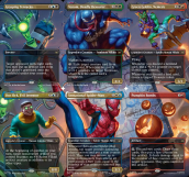 Screenshot på Magic Marvels Spider-Man Scene Box