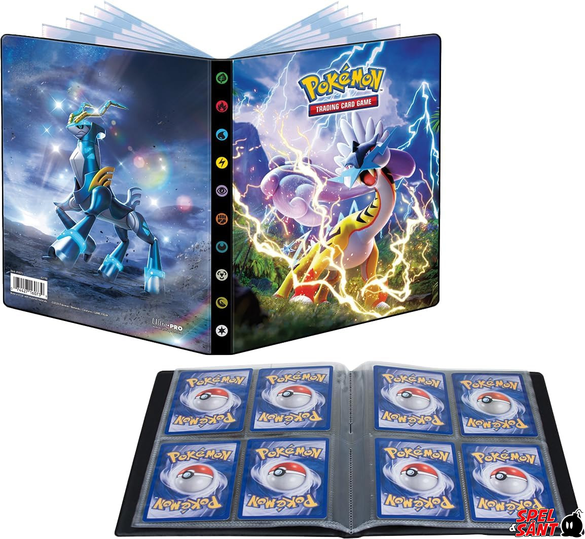Ultra Pro Pokemon Scarlet and Violet Raging Bolt and Iron Crown 4-Pocket  Portfolio - Spel & Snt: The video game store with the happiest customers