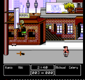 Screenshot på River City Ball & Brawl Bundle (Retro-bit)
