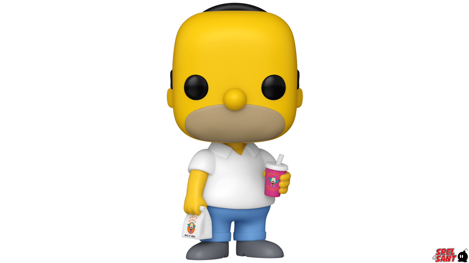 Pop! The Simpsons Homer With Krusty Burger Vinyl Figure - Spel & Sånt ...