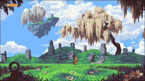 Screenshot på Owlboy Limited Edition