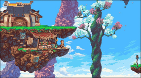 Screenshot på Owlboy Limited Edition