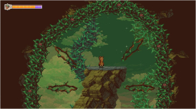Screenshot på Owlboy Limited Edition