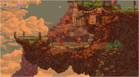 Screenshot på Owlboy Limited Edition