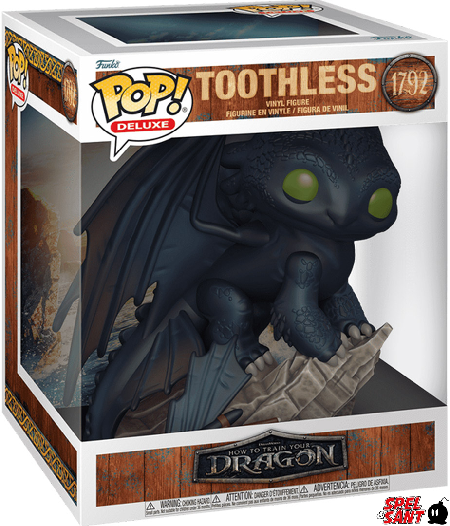 Toothless Pop Pop! How to Train Your Dragon Toothless Vinyl Figure - Spel & Sånt: The ...