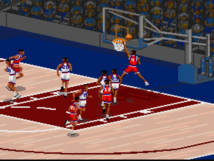 Screenshot på NBA Live 95 (Amerikansk Version)
