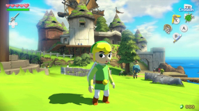 Screenshot på The Legend of Zelda The Wind Waker HD (USK Utgåva)