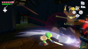 Screenshot på The Legend of Zelda The Wind Waker HD (USK Utgåva)