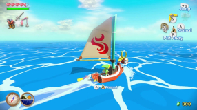 Screenshot på The Legend of Zelda The Wind Waker HD (USK Utgåva)