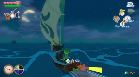 Screenshot på The Legend of Zelda The Wind Waker HD (USK Utgåva)
