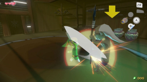 Screenshot på The Legend of Zelda The Wind Waker HD (USK Utgåva)