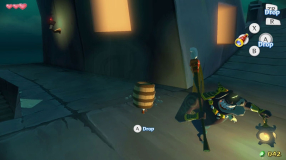 Screenshot på The Legend of Zelda The Wind Waker HD (USK Utgåva)