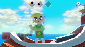 Screenshot på The Legend of Zelda The Wind Waker HD (USK Utgåva)