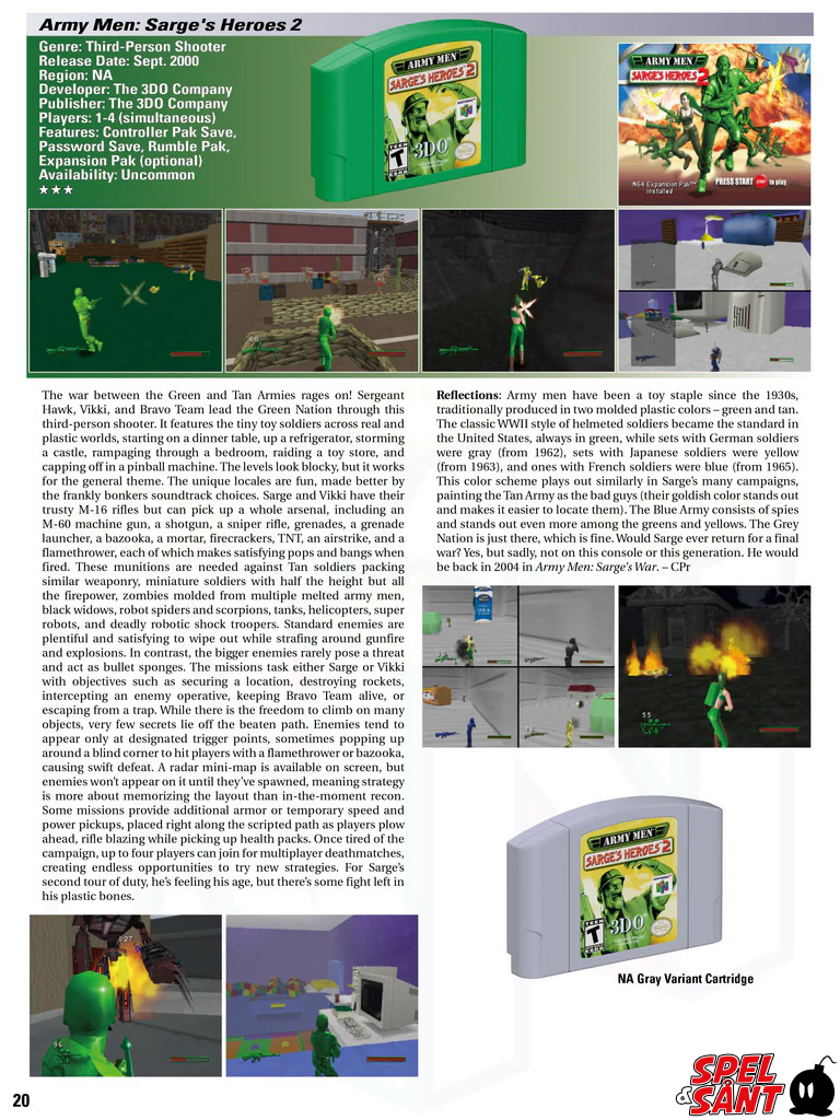 N64 Library Ultimate Nintendo Guide to the N64 Library 1996-2002 Special Edition ...