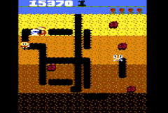 Screenshot på Atari 7800 Dig Dug